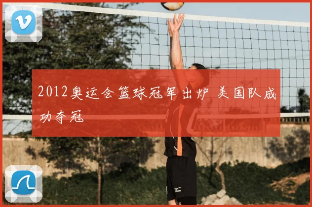 2012奥运会篮球冠军出炉 美国队成功夺冠